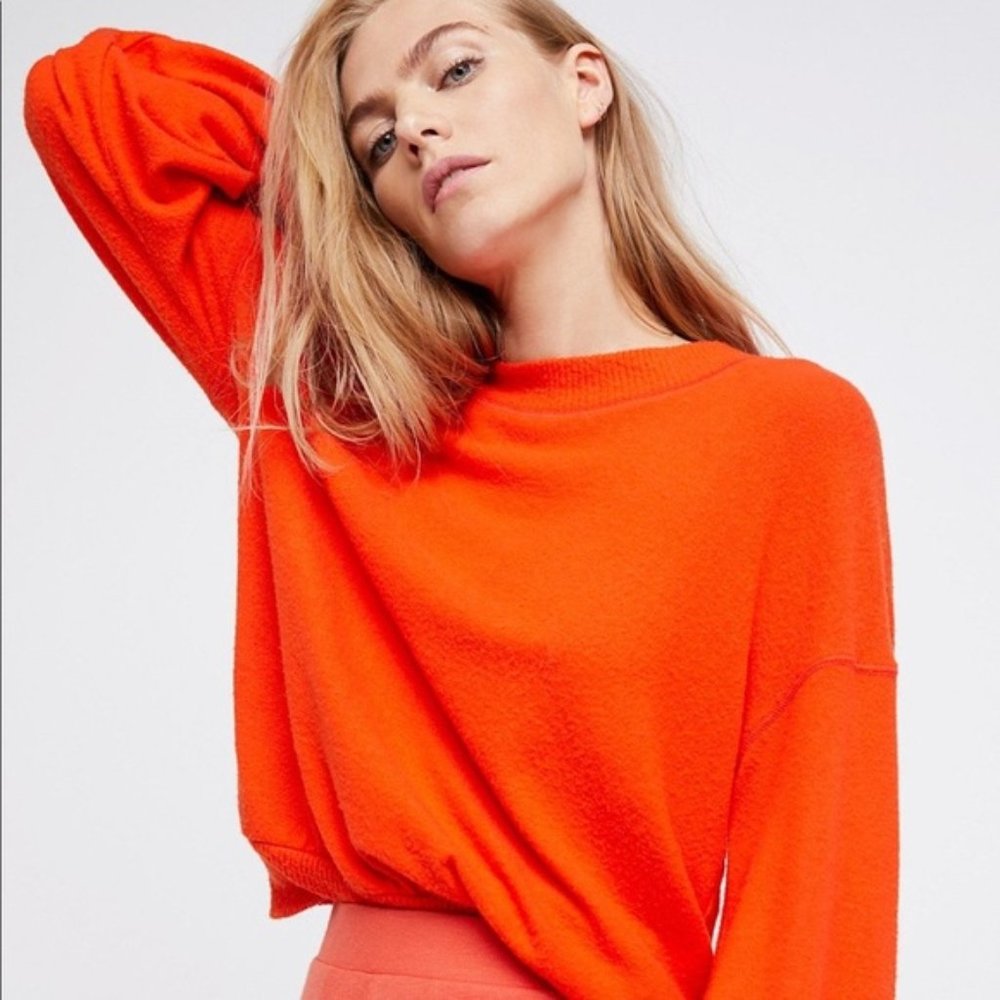 NWT Free People Beach TGIF Pullover